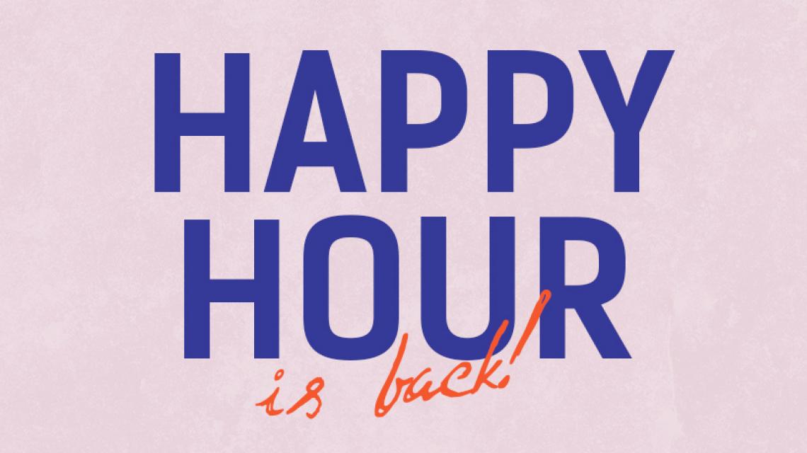 Happy hour is back
